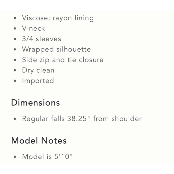 Anthropologie Maeve Aubrey Wrap Dress NWT Size 8 - Picture 13 of 14